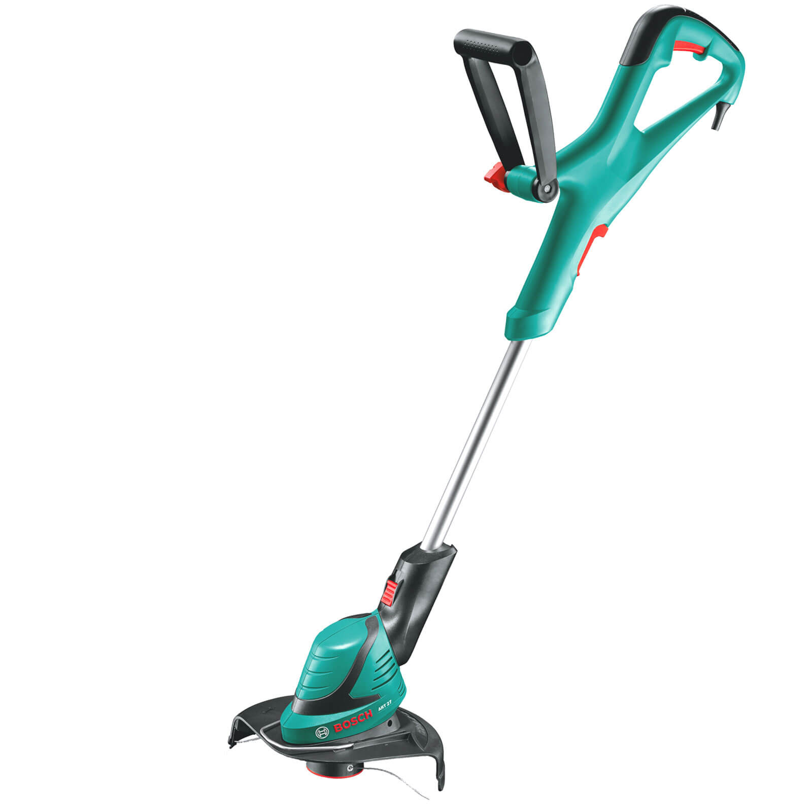 Image of Bosch ART 27 Electric Grass Trimmer 270mm Cut 450w 240v with Bolle Safety Glasses Worth 495