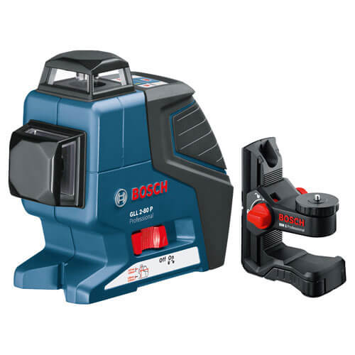 Image of Bosch GLL 280 P Self Levelling Vertical and Horizontal Plane Laser Level BM1 Wall Mount