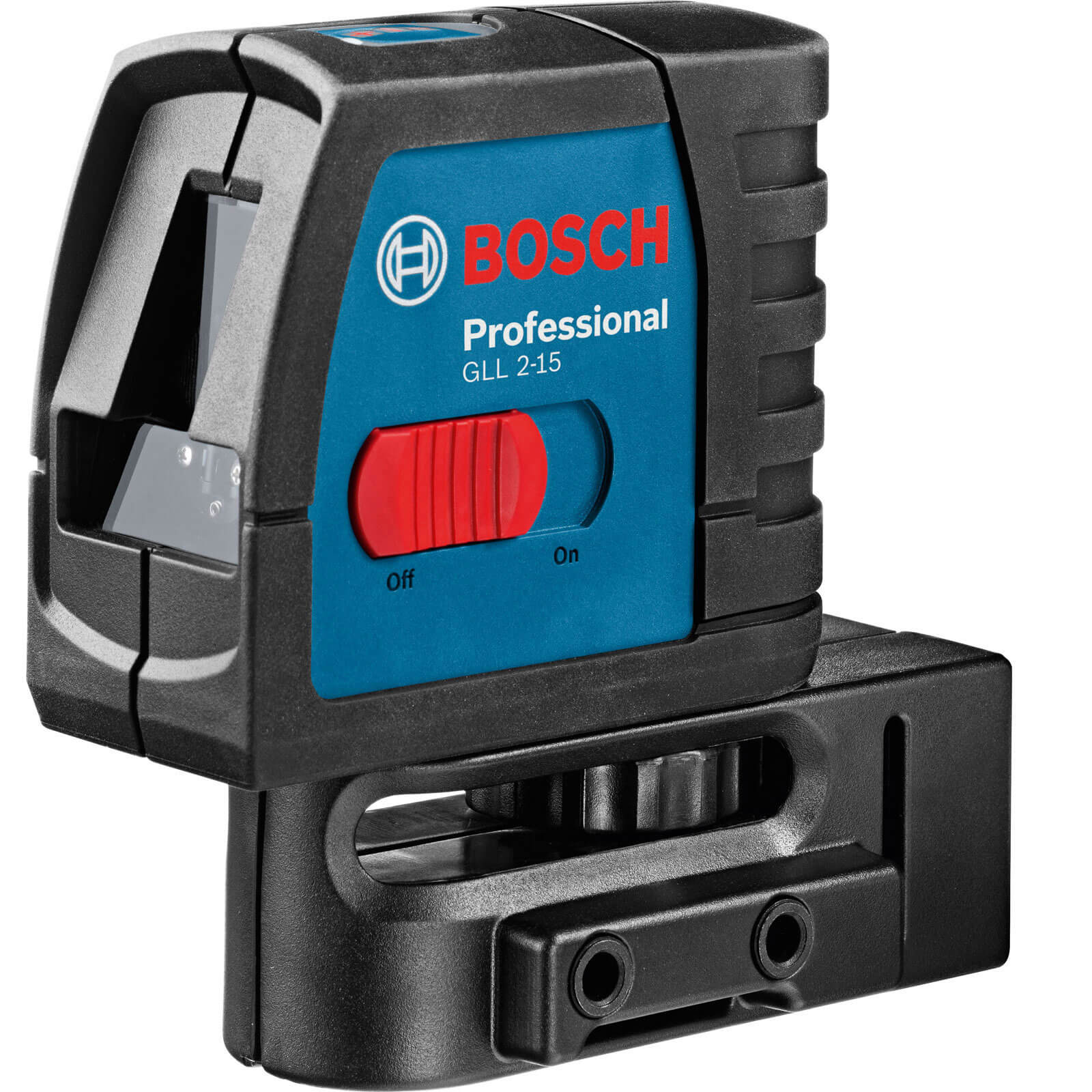 Image of Bosch GLL 215 Cross Line Laser Level 15 Metre Range with BM3 Wall Mount