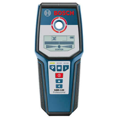 Image of Bosch GMS 120 Wall Scanner and Detector for Cables Metal and Wood