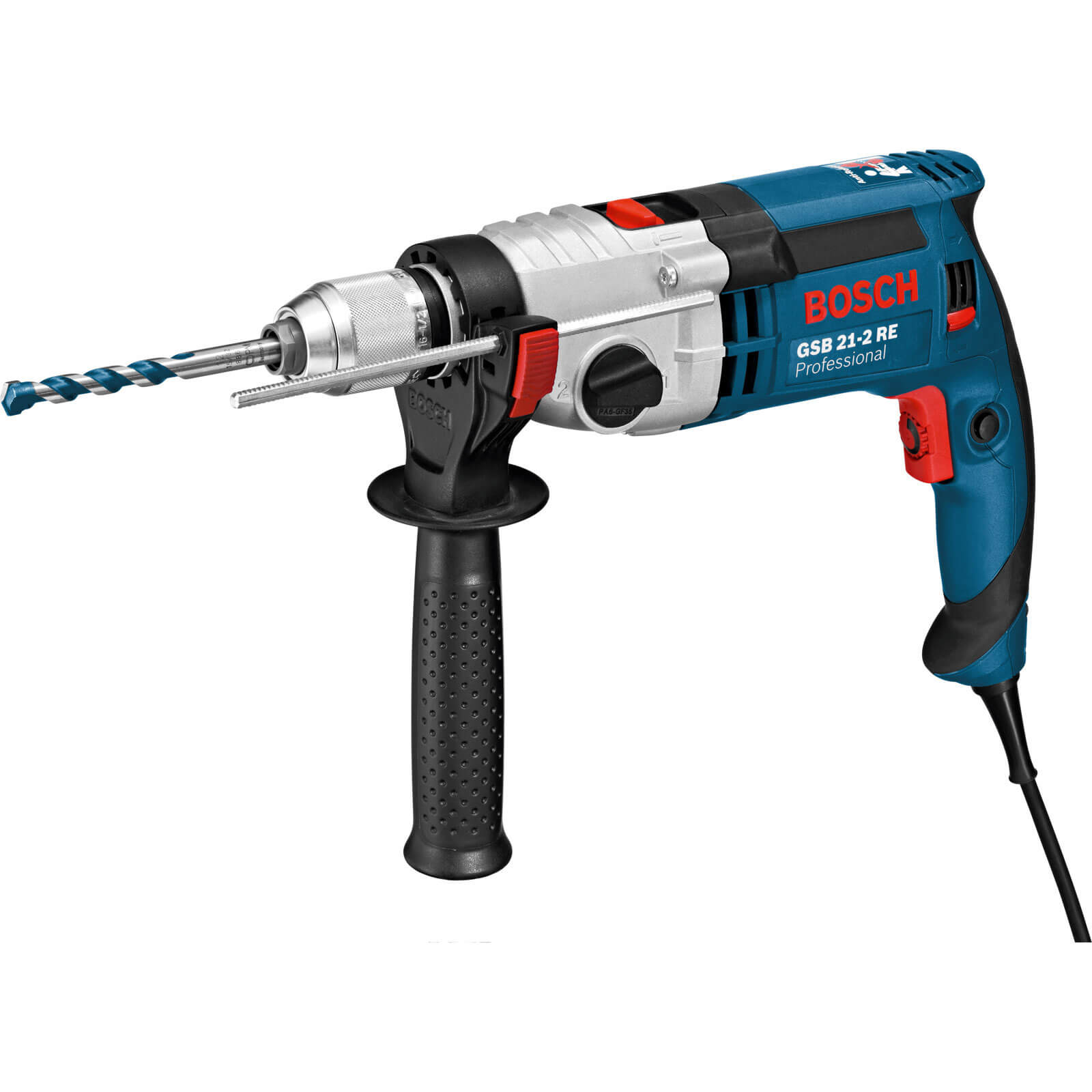 Image of Bosch GSB 212RE Hammer Drill with Variable Speed 1100w 240v