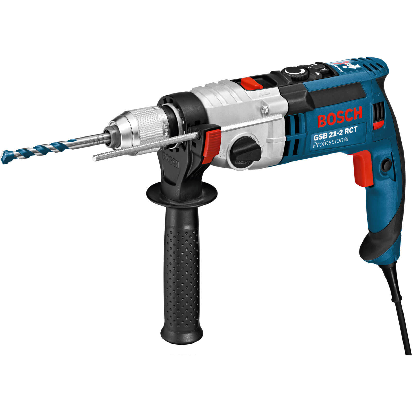 Image of Bosch GSB 212RCT Hammer Drill 1300w 240v