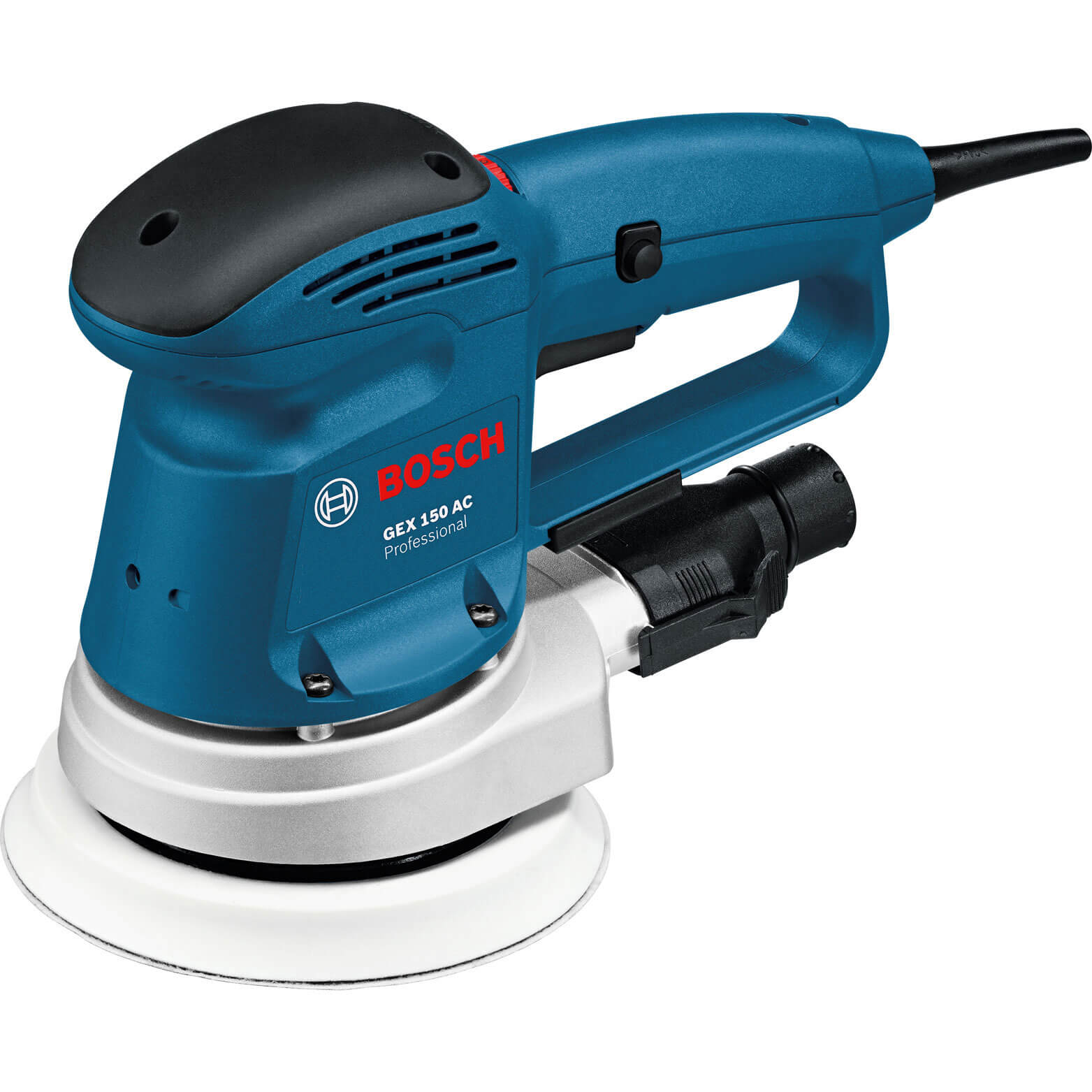 Image of Bosch GEX 150 AC Random Orbit Disc Sander 150mm Disc 340w 110v