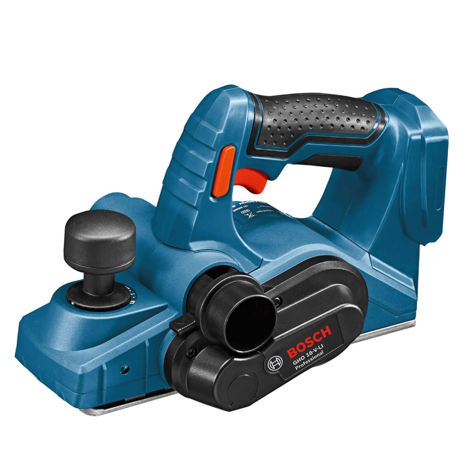 Image of Bosch GHO 18VLi 18v Cordless Planer 82mm Width without Battery or Charger L Boxx