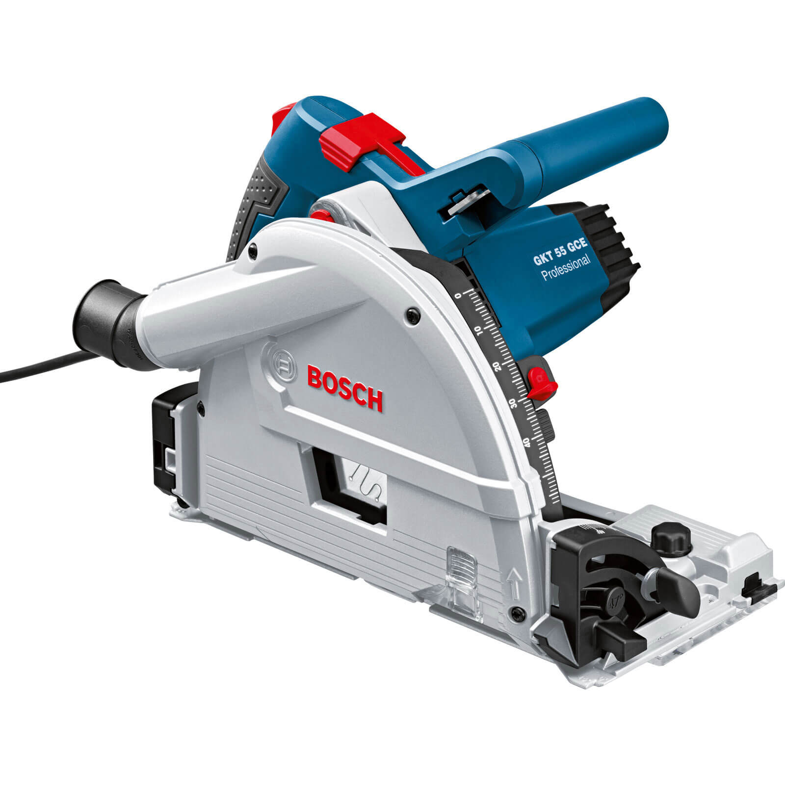 Image of Bosch GKT 55 GCE Plunge Circular Saw 165mm Blade 1400w 240v