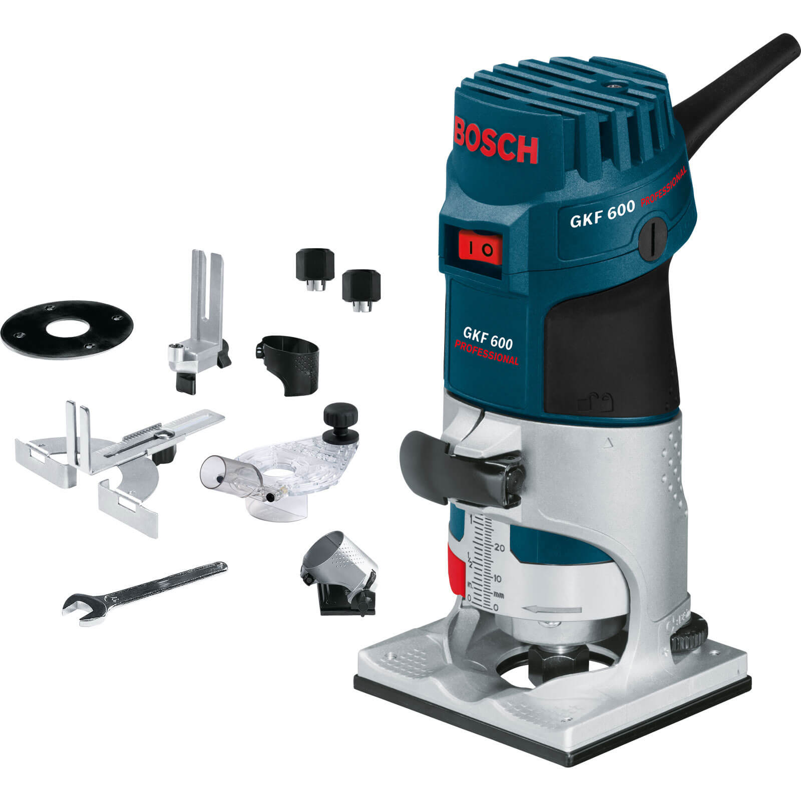 Image of Bosch GKF 600 14 Palm Router Kit 600w 240v