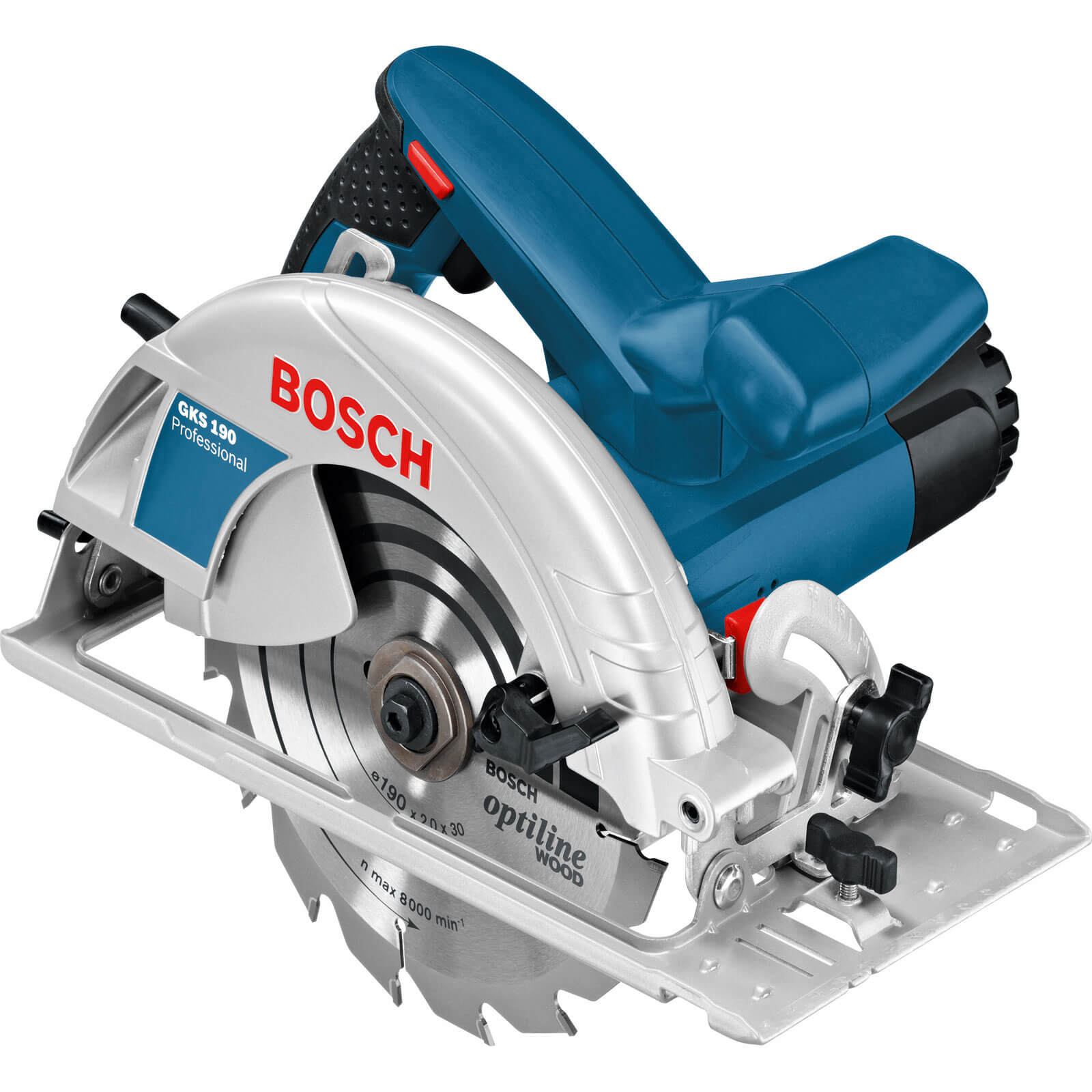 Image of bosch gks190 190mm circular saw 240v