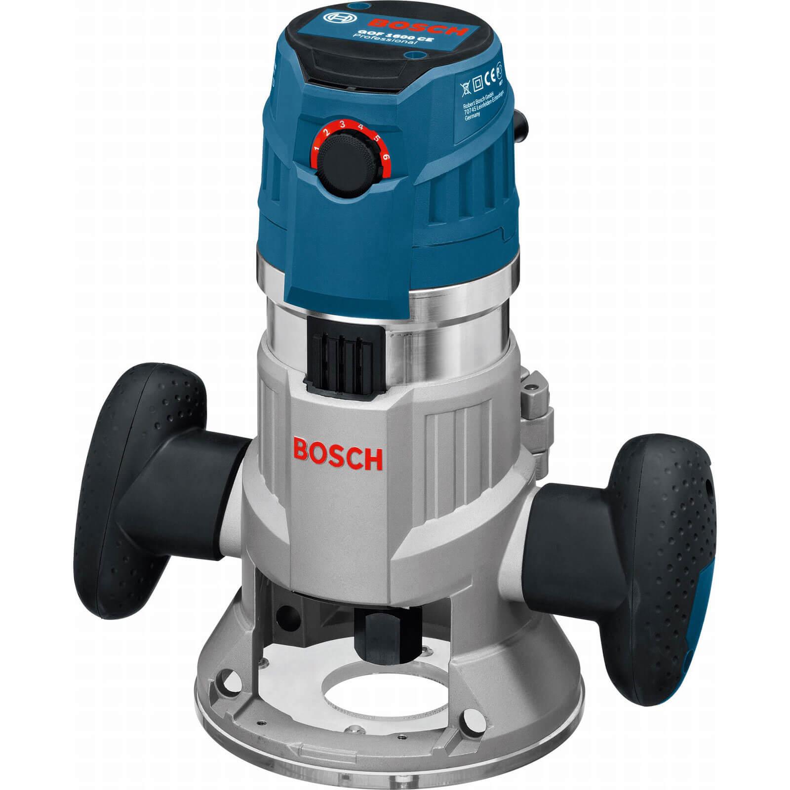 Image of Bosch GMF 1600 CE Electric Fixed and Plunge Router 1600w 240v L Boxx