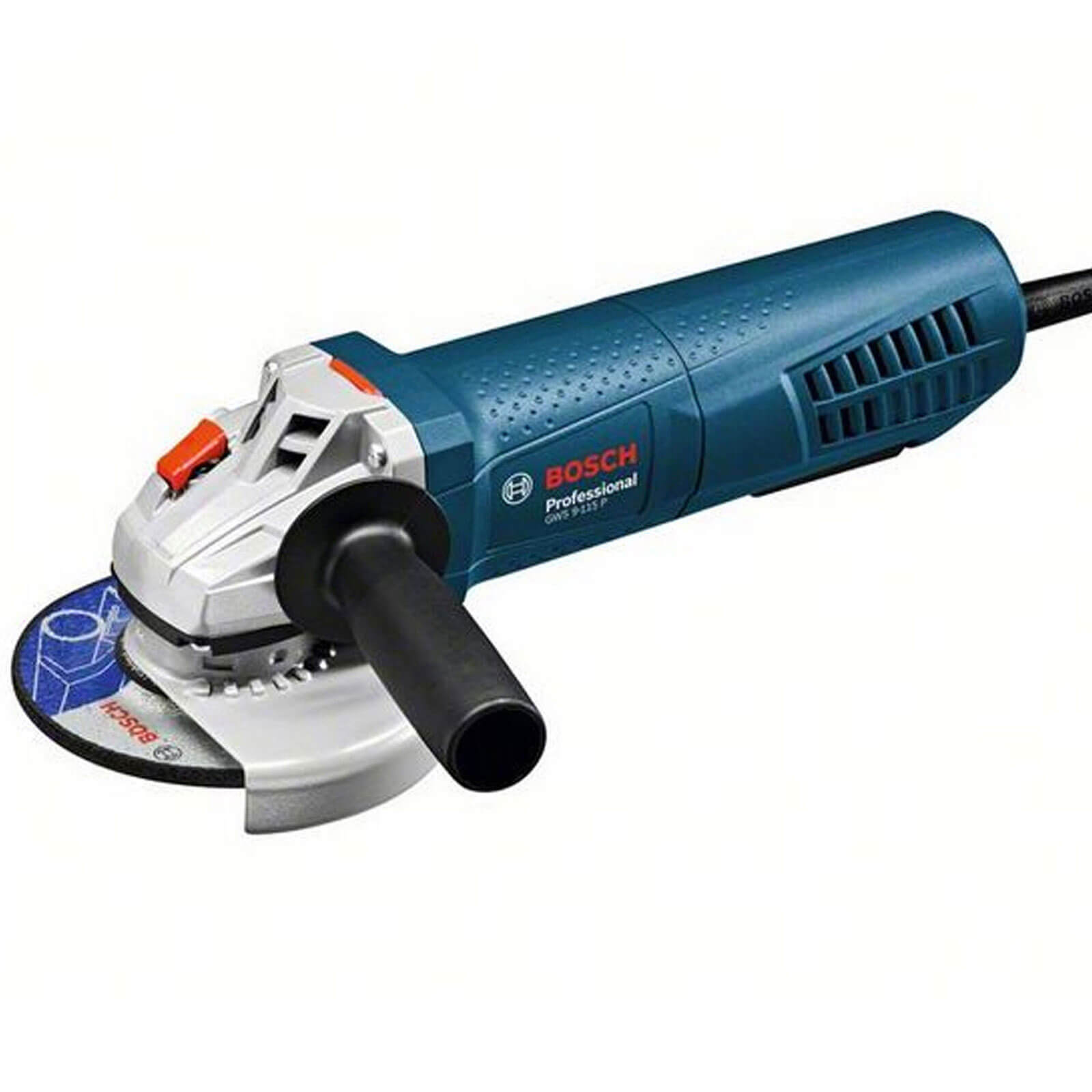 Image of Bosch GWS 9115 P Angle Grinder with PROtection Switch 115mm 45 Disc 900w 240v