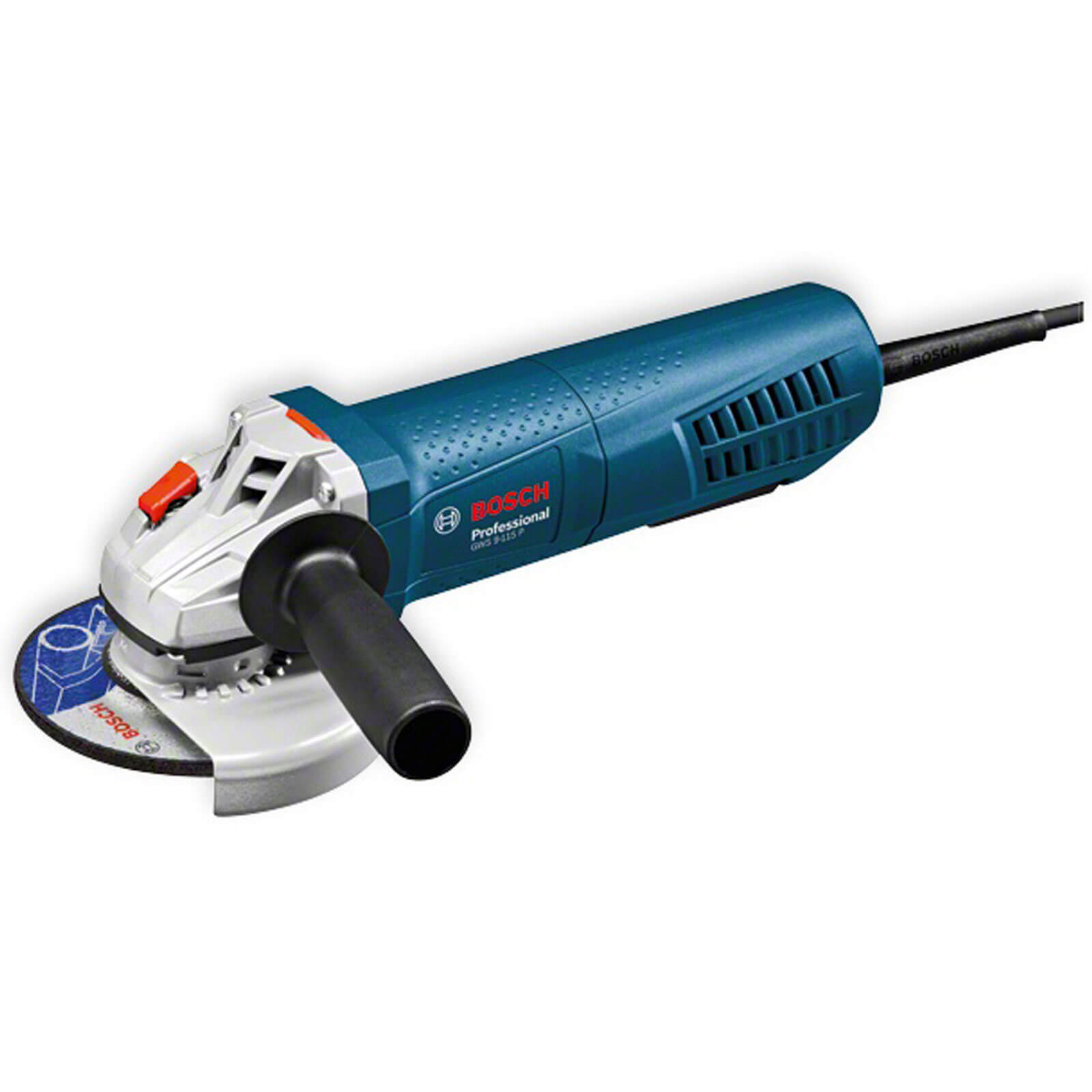 Image of Bosch GWS 11125 P Angle Grinder with PROtection Switch 125mm 5 Disc 1100w 110v