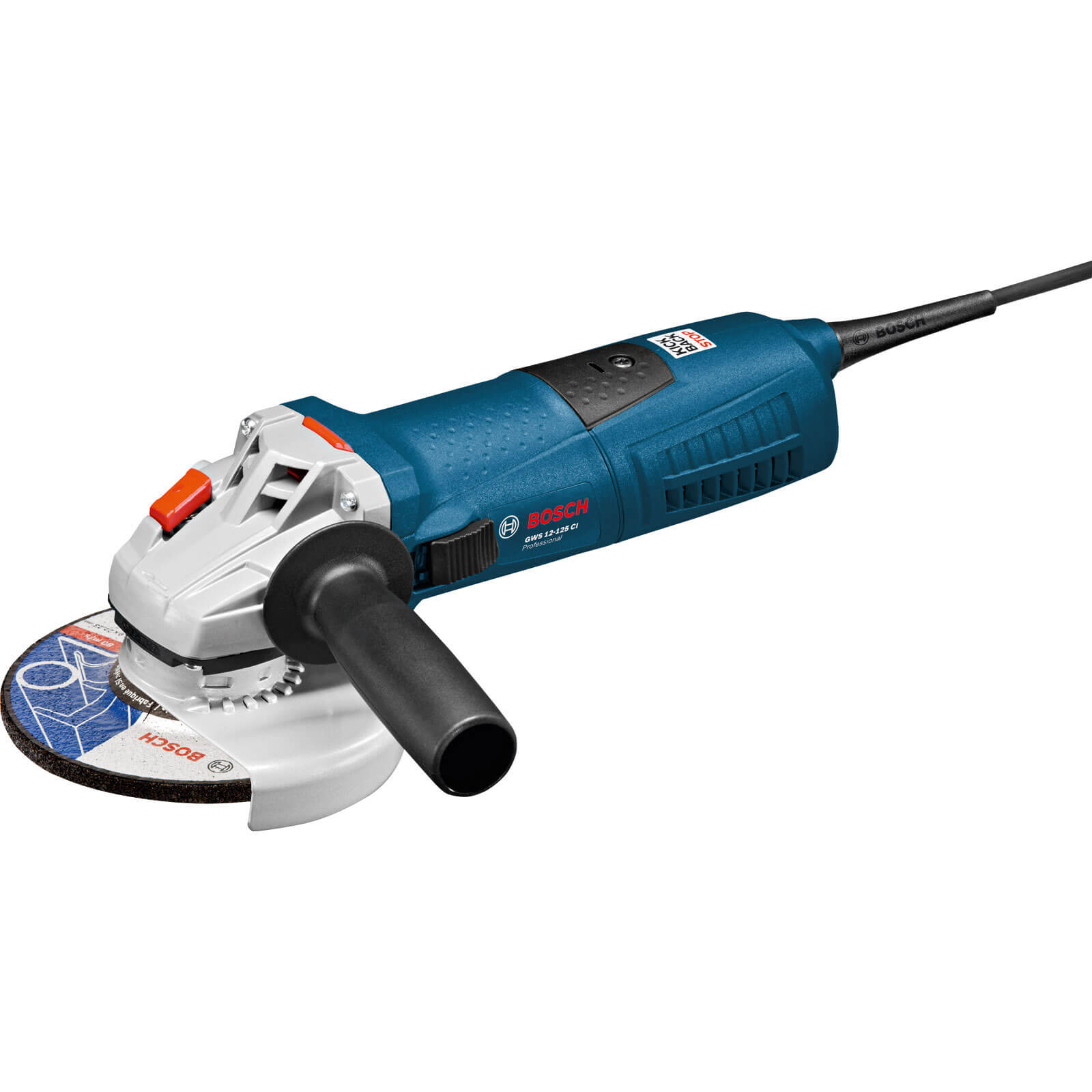 Image of Bosch GWS 12125 CI Slim Grip Angle Grinder 125mm 5 1200w 110v