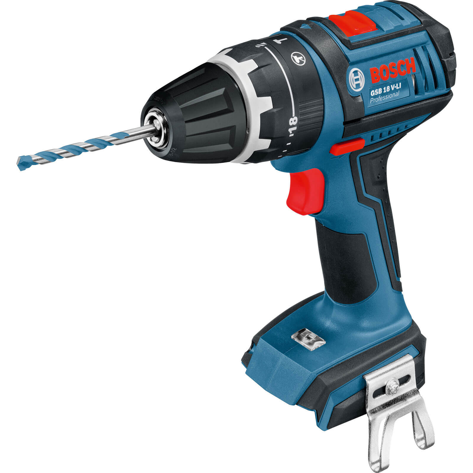 Image of Bosch GSB 18VLI 18v Cordless Dynamicseries Combi Drill without Battery or Charger