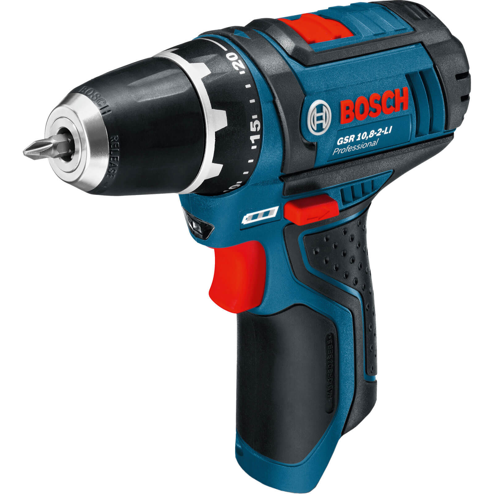 Image of Bosch GSR 1082LI 108v Cordless Drill Driver without Battery or Charger