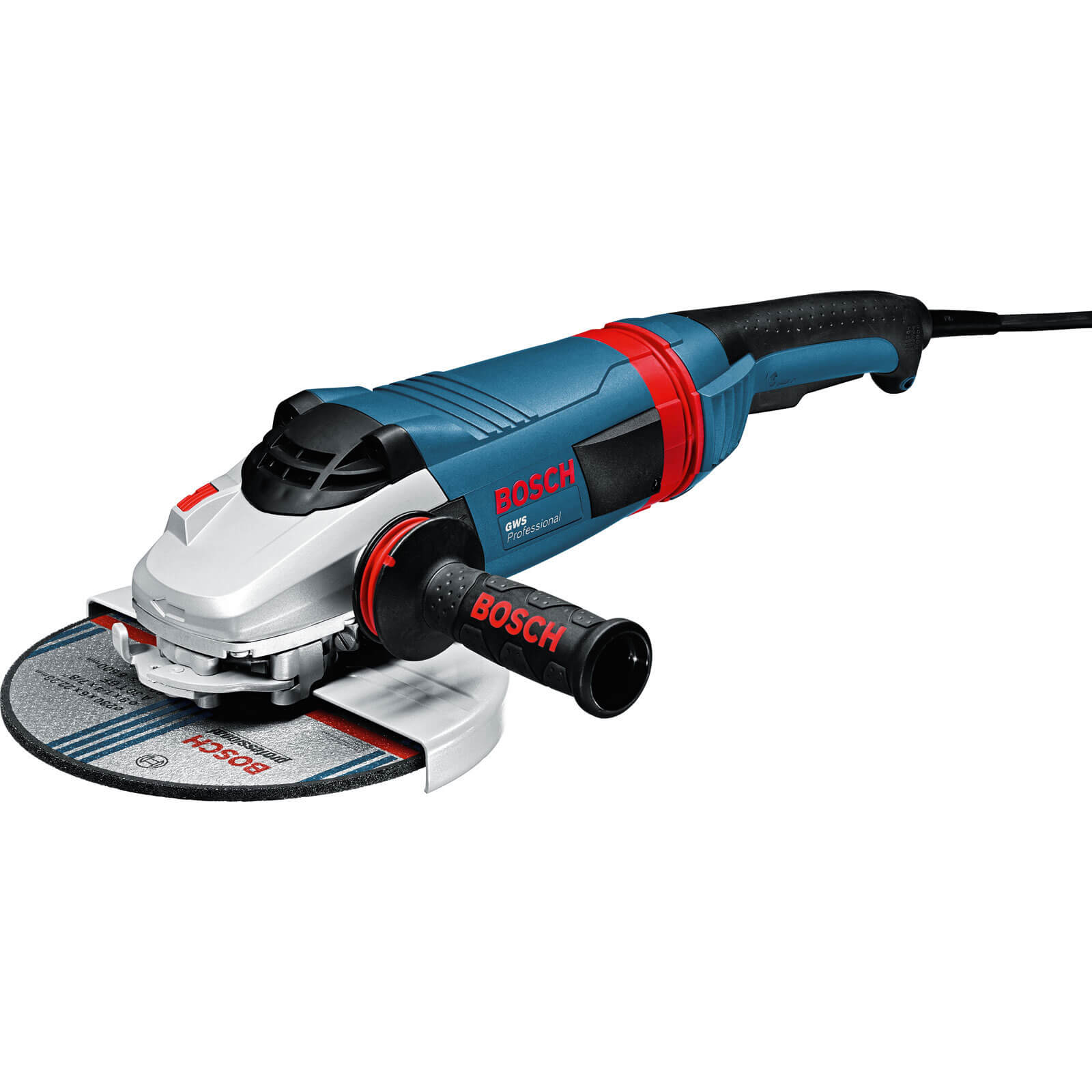 Image of Bosch GWS 22230LV Anti Vibration Angle Grinder 230mm 9 Disc 2200w 110v