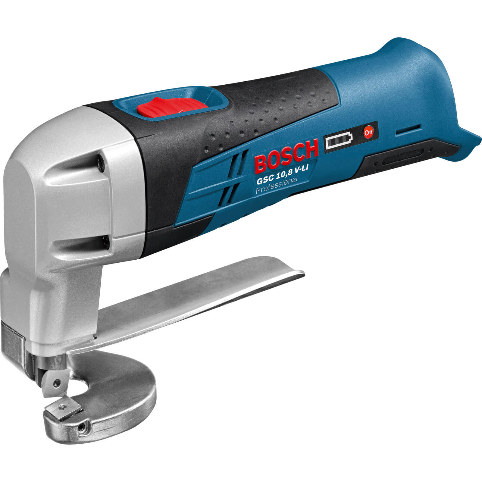 Image of Bosch GSC 108VLi 108v Cordless Metal Cutting Shear without Battery or Charger