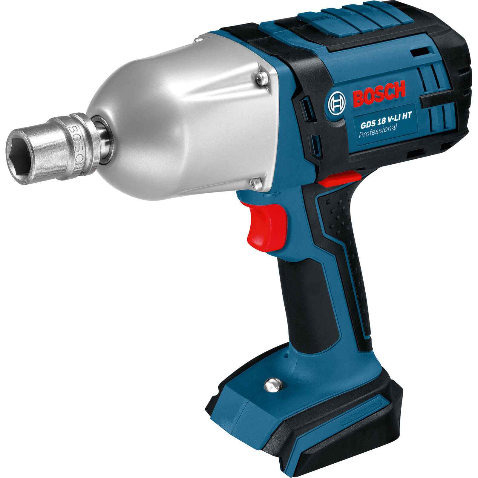 Image of Bosch GDS 18VLI HT 18v Cordless High Torque Impact Wrench without Battery or Charger