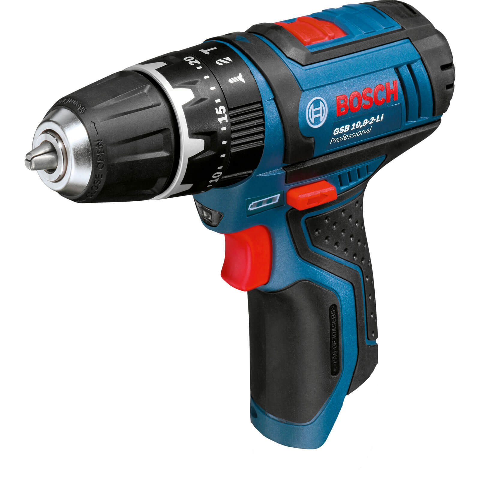 Image of Bosch GSB 1082LI 108v Cordless Combi Drill without Battery or Charger