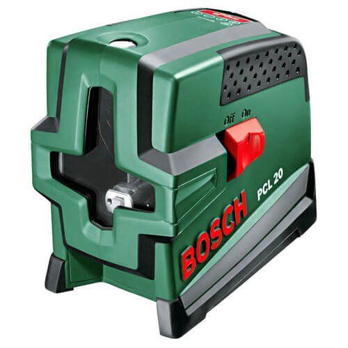 Image of Bosch PCL 20 Self Levelling Cross Line Laser Level with Plumb Function