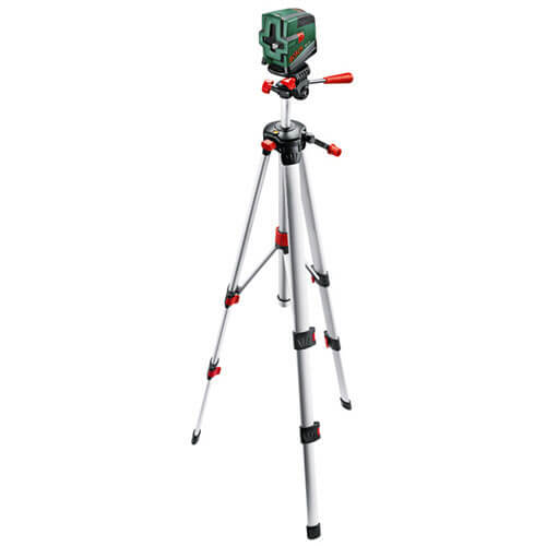 Image of Bosch PCL 20 Self Leveling Cross Line Laser Level with Plumb Function Tripod