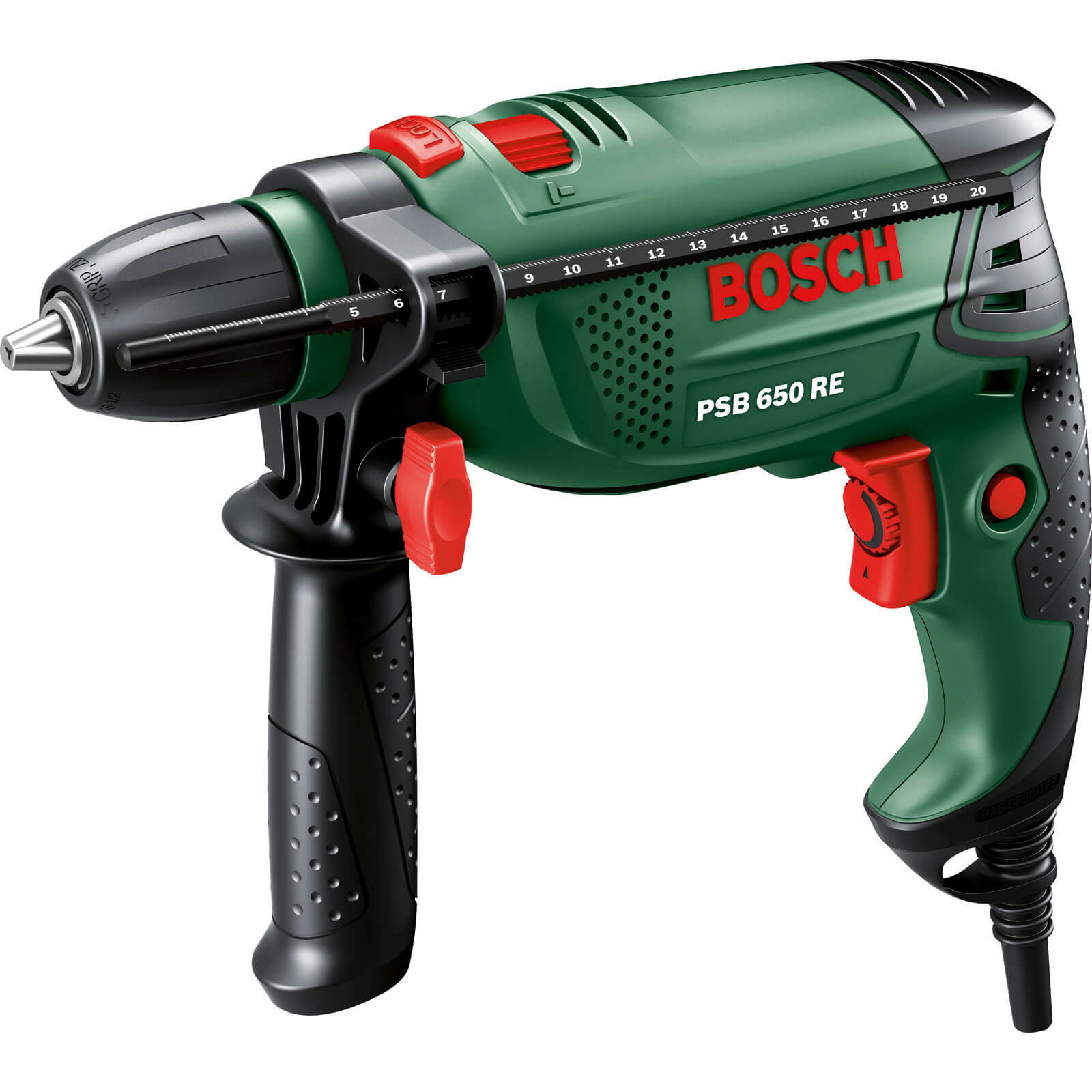 Image of Bosch PSB 650 RE Compact Electric Hammer Drill 650w 240v