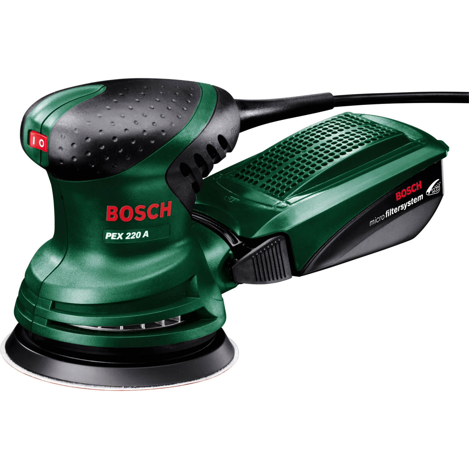 Image of Bosch PEX 220A 125mm Orbital Sander 220w 240v