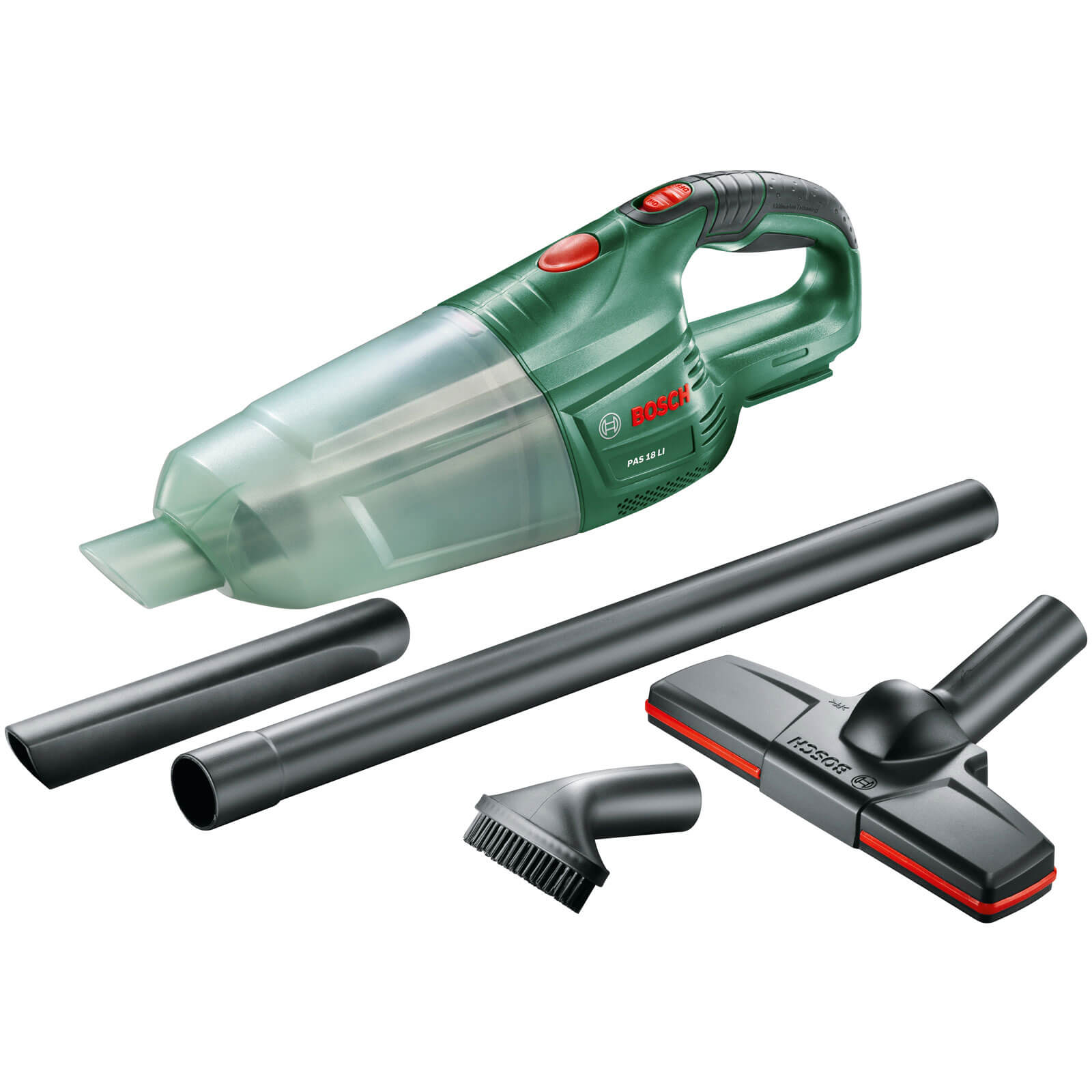 Image of Bosch POWER4ALL PAS 18 LI Handheld Vacuum Cleaner without Battery or Charger