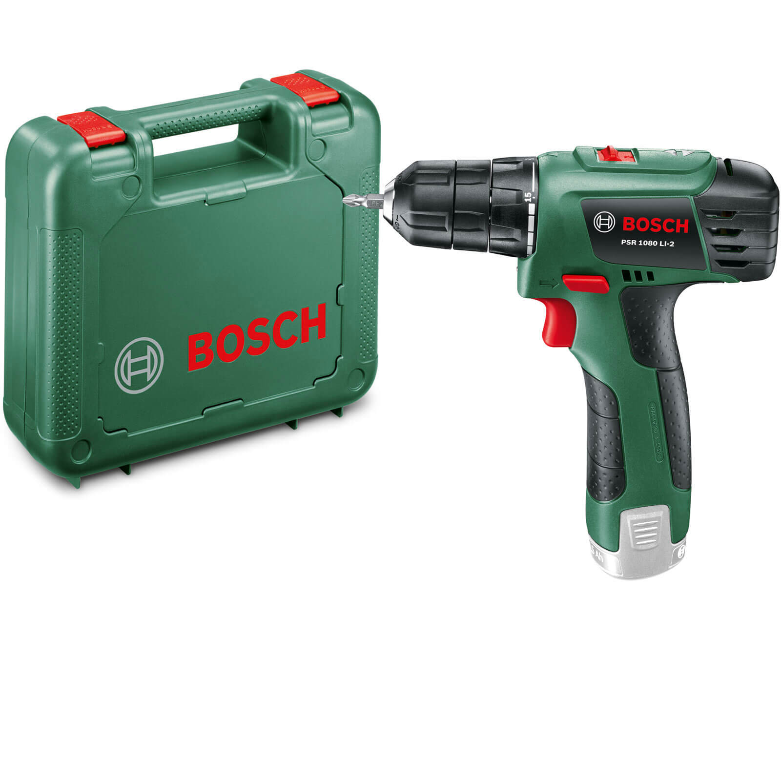 Image of Bosch POWER4ALL PSR 1080 LI 108v Cordless Drill Driver without Battery or Charger