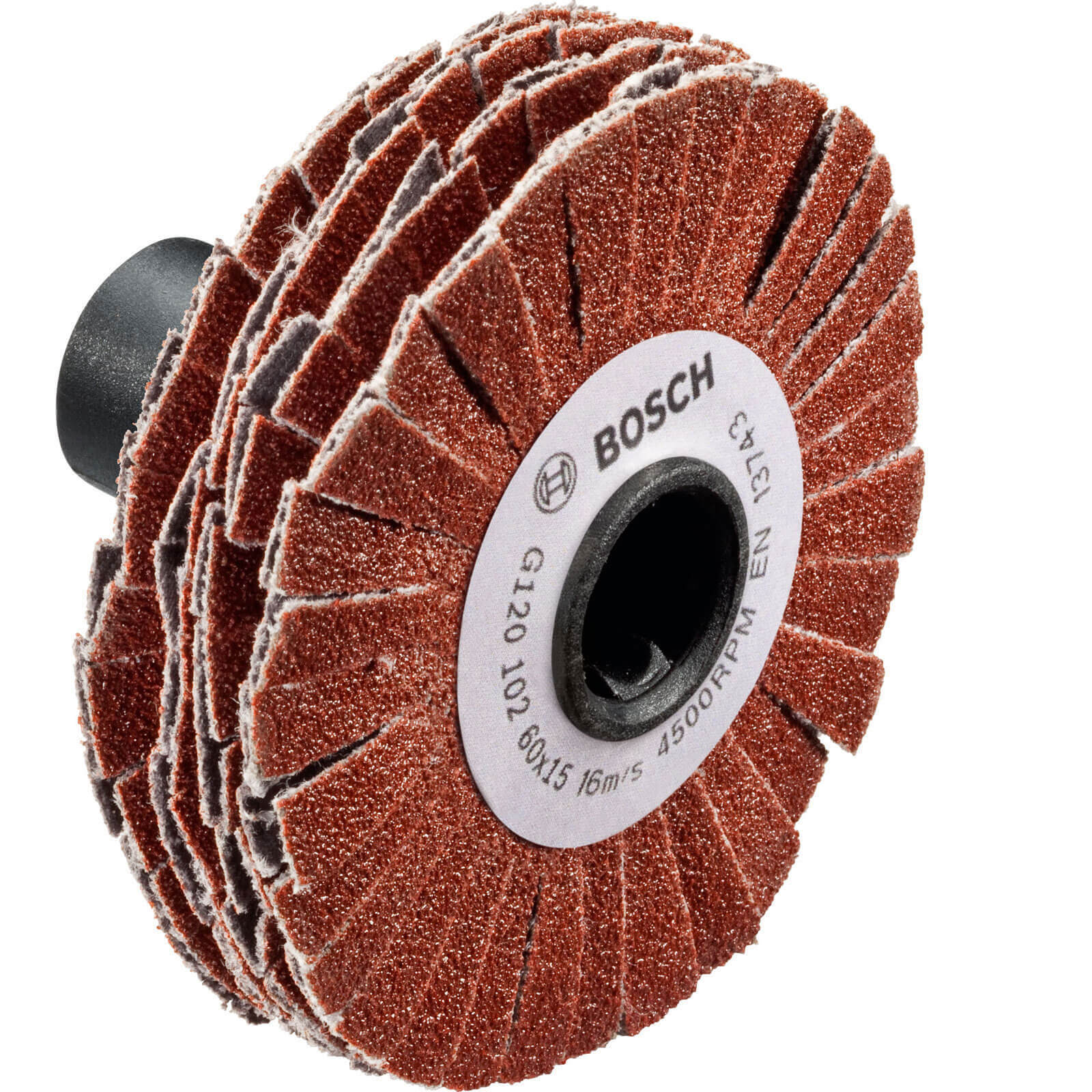 Image of Bosch SW 15 K80 Flexible Sanding Roll 80 Grit 15mm for PRR 250 ES Sanding Roller