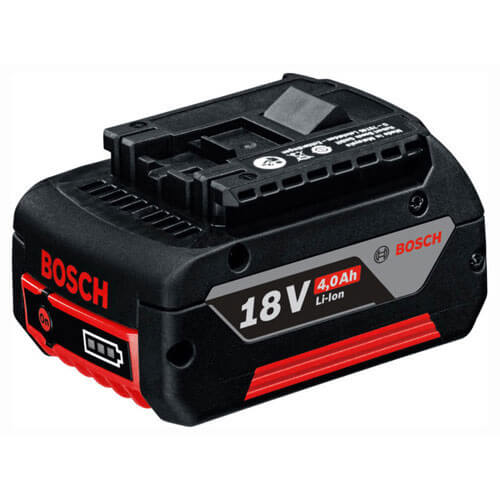 Image of Bosch BLUE 18v Cordless Lithium Ion Cool Battery Pack 4ah for Bosch Blue Power Tools