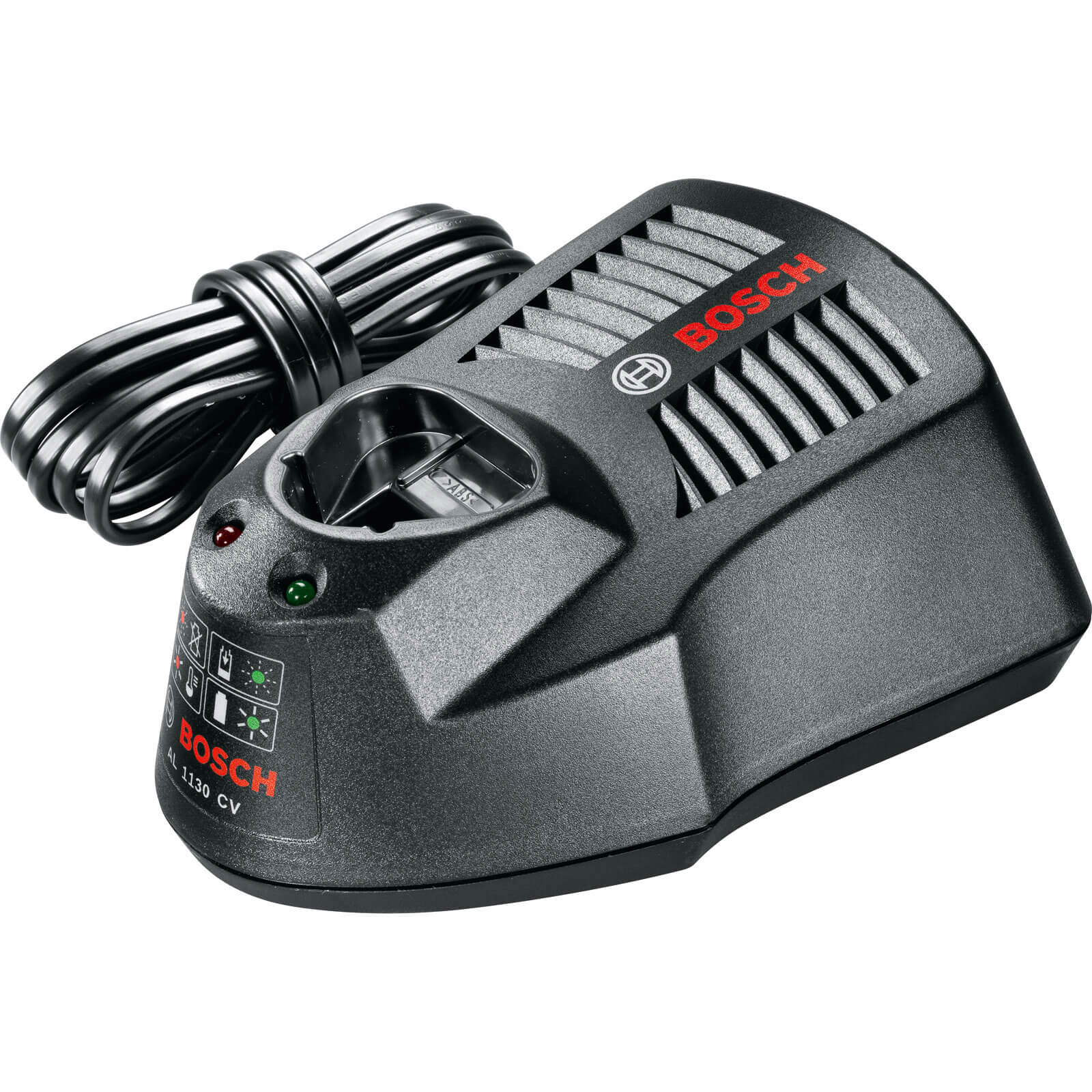 Image of Bosch POWER4ALL AL 1130 CV 108v Super Fast Battery Charger for Green Garden and Power Tools