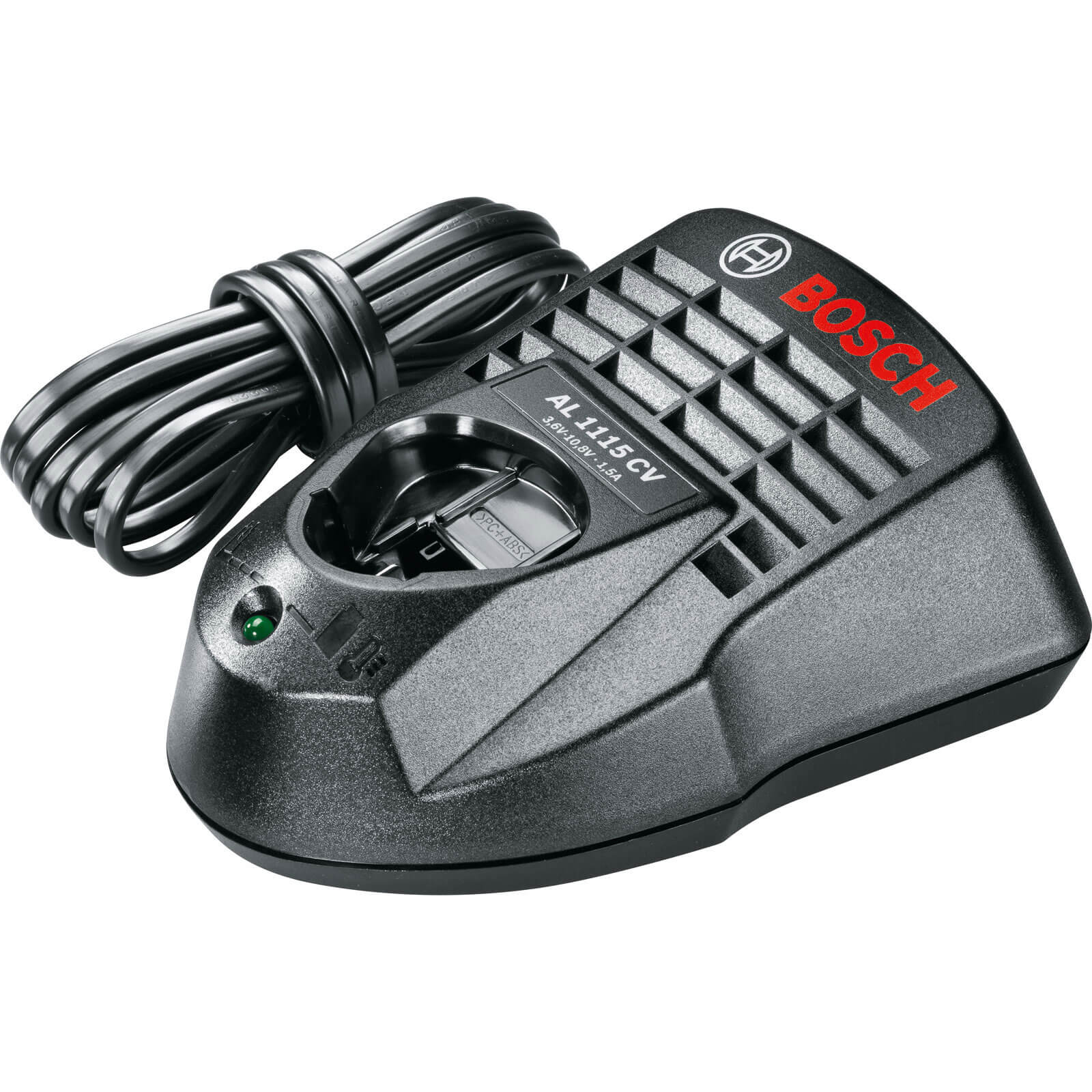 Image of Bosch POWER4ALL AL 1115 CV 108v Fast Battery Charger for Green Garden and Power Tools