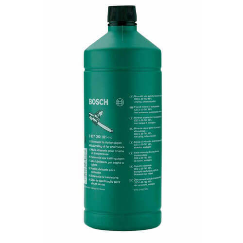 Image of Bosch Chainsaw Chain Oil 1 Litre