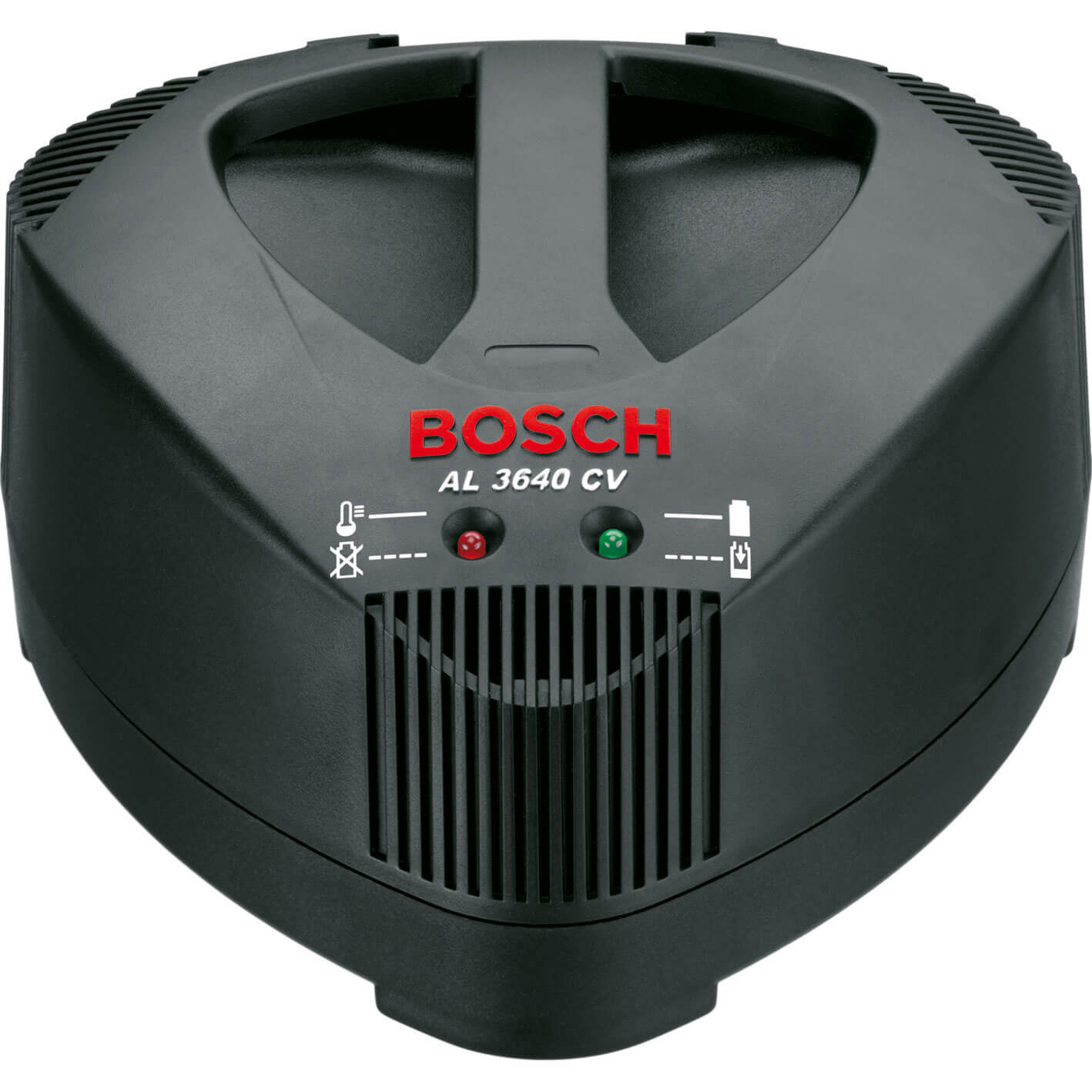 Image of Bosch AL 3640 CV Fast Battery Charger for 36v Garden Lithium Ion Slide Batteries