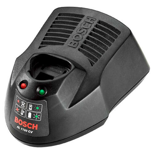 Image of Bosch AL1130 CV 108v Quick Battery Charger for Rod Lithium Ion Batteries