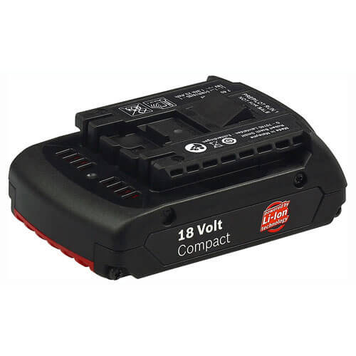 Image of Bosch BLUE 18v Lithium Ion Slide Battery 13ah for Blue Power Tools