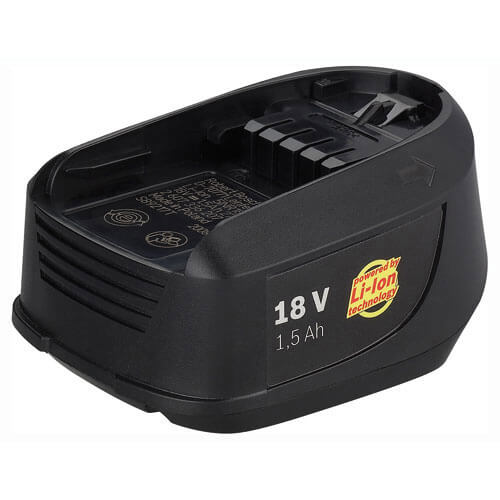 Image of Bosch GREEN 18v Lithium Ion Slide Battery 15ah for Green Power Tools