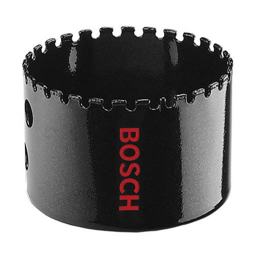 Image of Bosch 19mm Diamond Hole Saw Drill Bit For Hard Ceramics and Porcelain Tiles