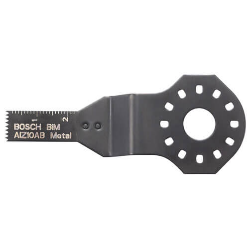 Image of Bosch BiMetal Plungecut Saw Blade Cuts Metal Nails Plasterboard 10mm Wide x 20mm Long for Bosch PMF and GOP Multi Tools