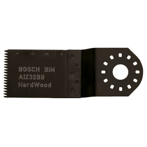 Image of Bosch BiMetal Plungecut Saw Blade Cuts Hardwood 32 Wide x 40mm Long for Bosch PMF and GOP Multi Tools