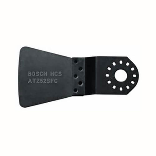 Image of Bosch HCS Flexible Scraper Blade 52mm Wide x 45mm Long for Bosch PMF and GOP Multi Tools