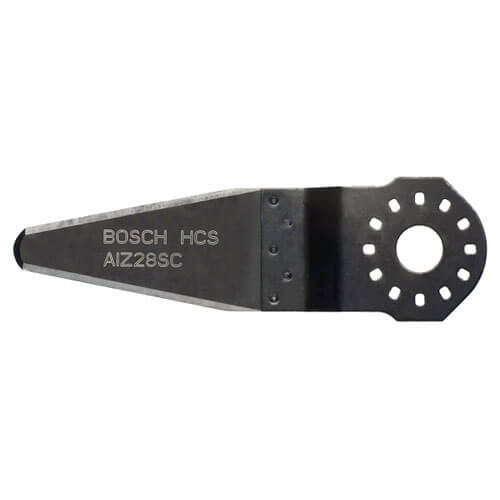 Image of Bosch HCS Universal Joint Cutter Cuts Insulation and Soft Joints 28mm Wide x 50mm Long for Bosch PMF and GOP Multi Tools