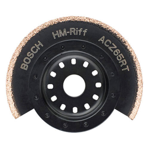 Image of Bosch HMRIFF Thin Kerf Segment Saw Blade Cuts Concrete Glass Fibre Dia65mm for Bosch PMF and GOP Multi Tools