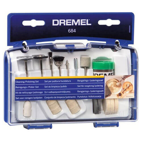 Image of Dremel 684 20 Piece Polishing Mini Accessory Set for Rotary Multi Tools