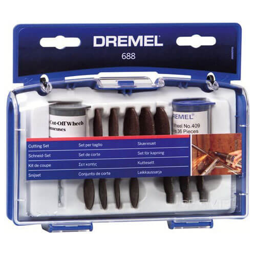 Image of Dremel 688 69 Piece Mini Cutting Accessory Set for Rotary Multi Tools