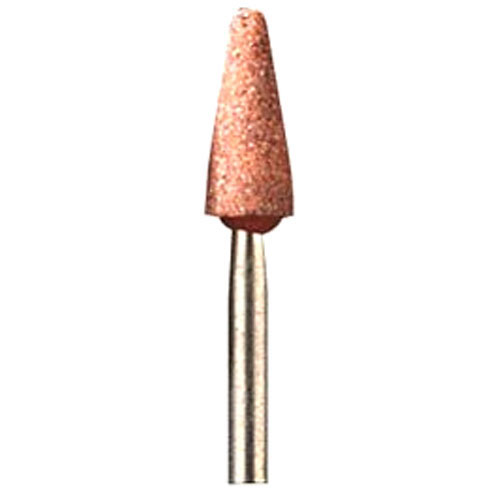 Image of Dremel 953 64mm Pointed Aluminium Oxide Grinding Stones Pack of 3 for Rotary Multi Tools