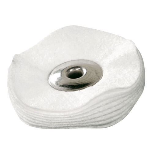 Image of Dremel 423S EZ SpeedClic 25mm Polishing Cloth Wheel for Dremel Rotary Multi Tools