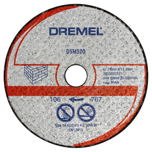 Image of Dremel DSM520 Masonry Cutting Wheel for DSM20 SawMax