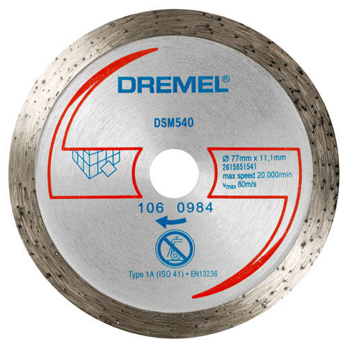 Image of Dremel DSM540 Tile Cutting Wheel for DSM20 SawMax