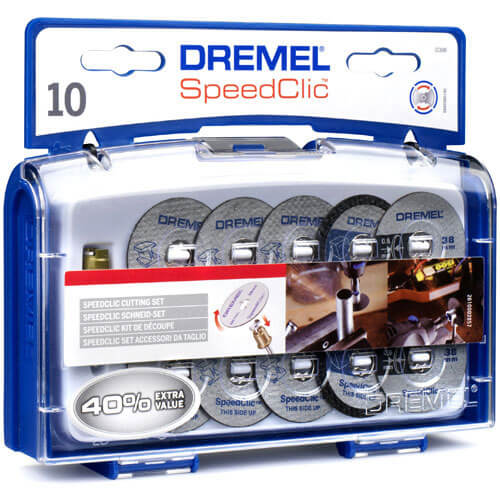 Image of Dremel SC690 EZ SpeedClic 11 Piece Cutting Kit for Dremel Rotary Multi Tools