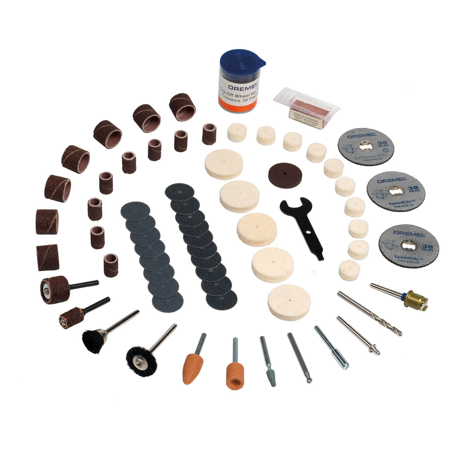 Image of Dremel 100 Piece Accessory Set for Rotary Multi Tools